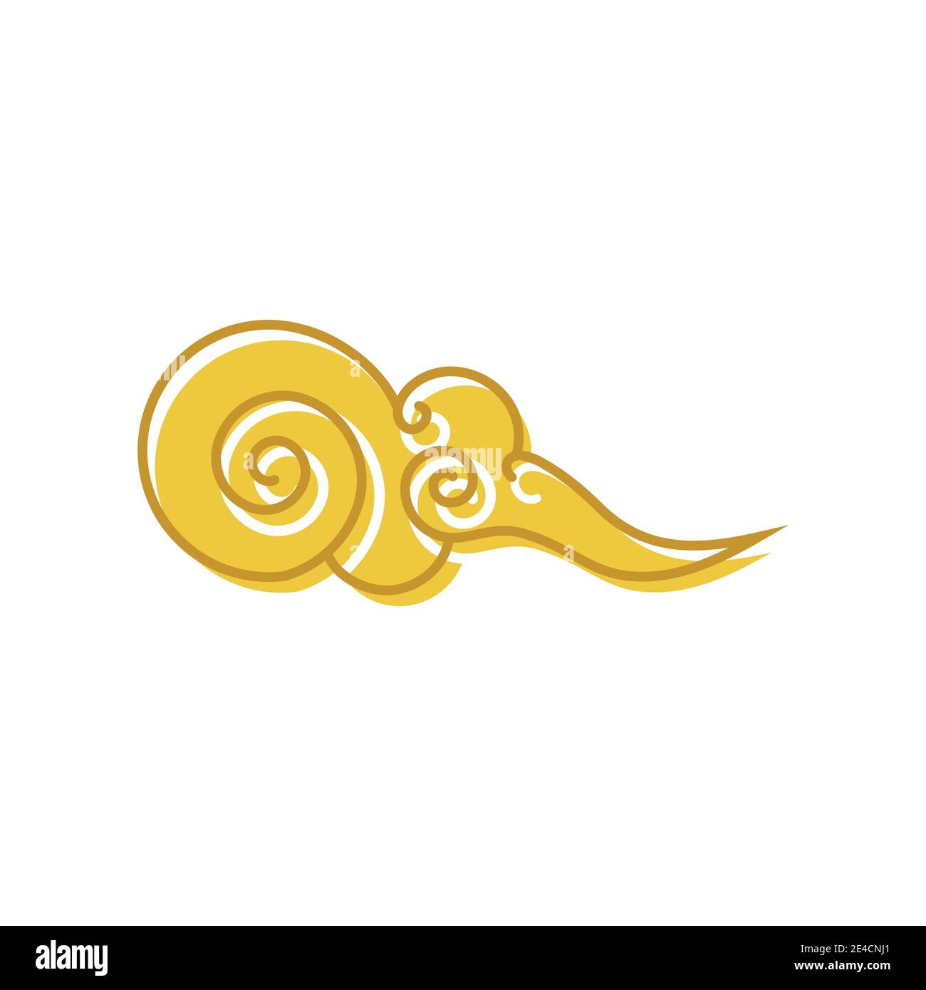 Chinese clouds Logo Template vector symbol nature Stock Vector