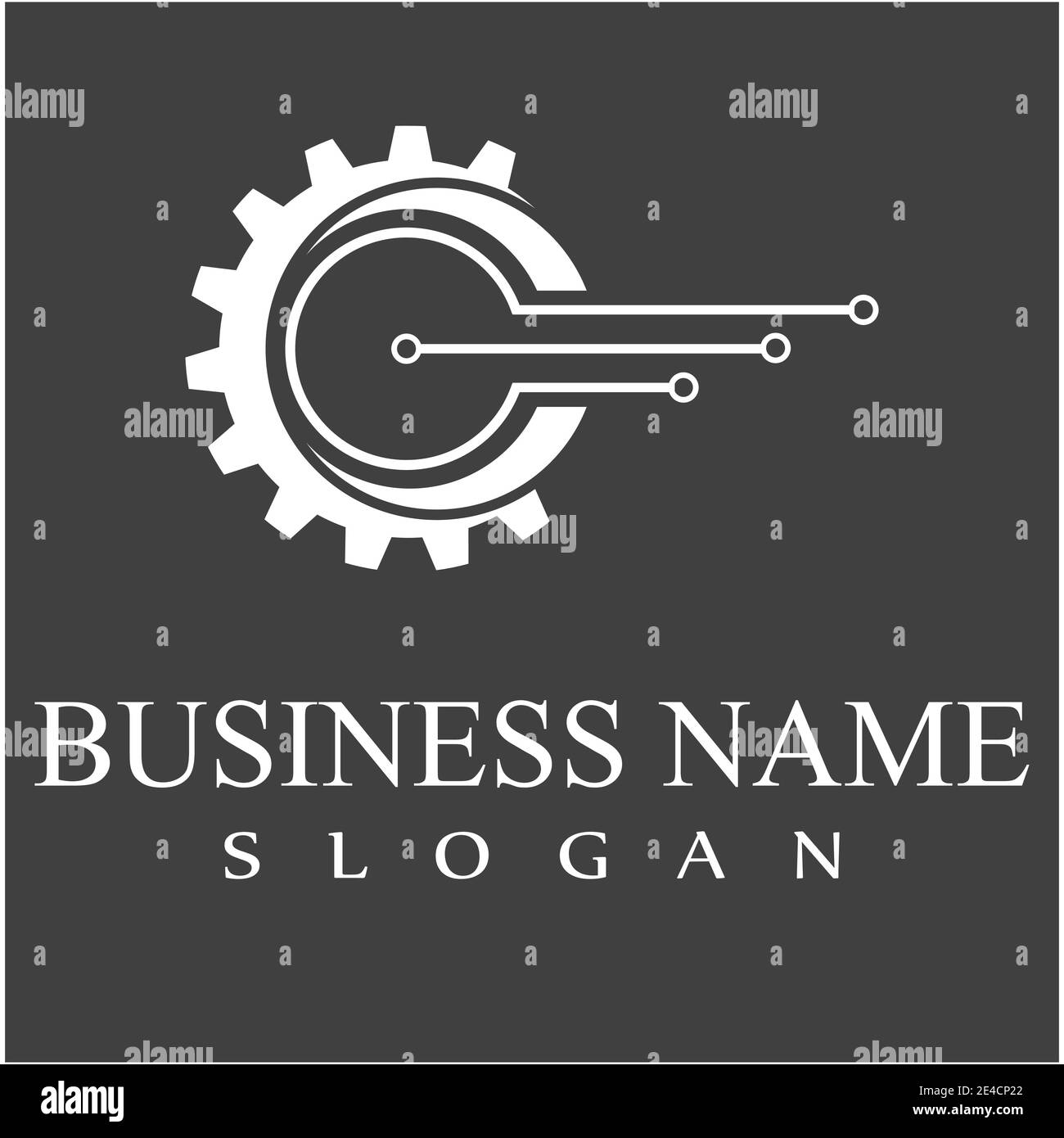 Gear Logo Template vector icon illustration design Stock Vector Image ...