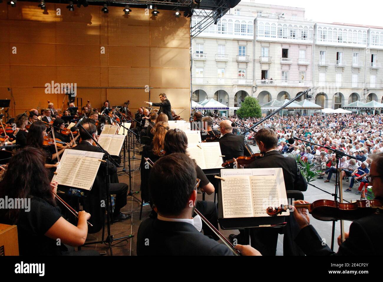 Symphony orchestra galicia hi-res stock photography and images - Alamy
