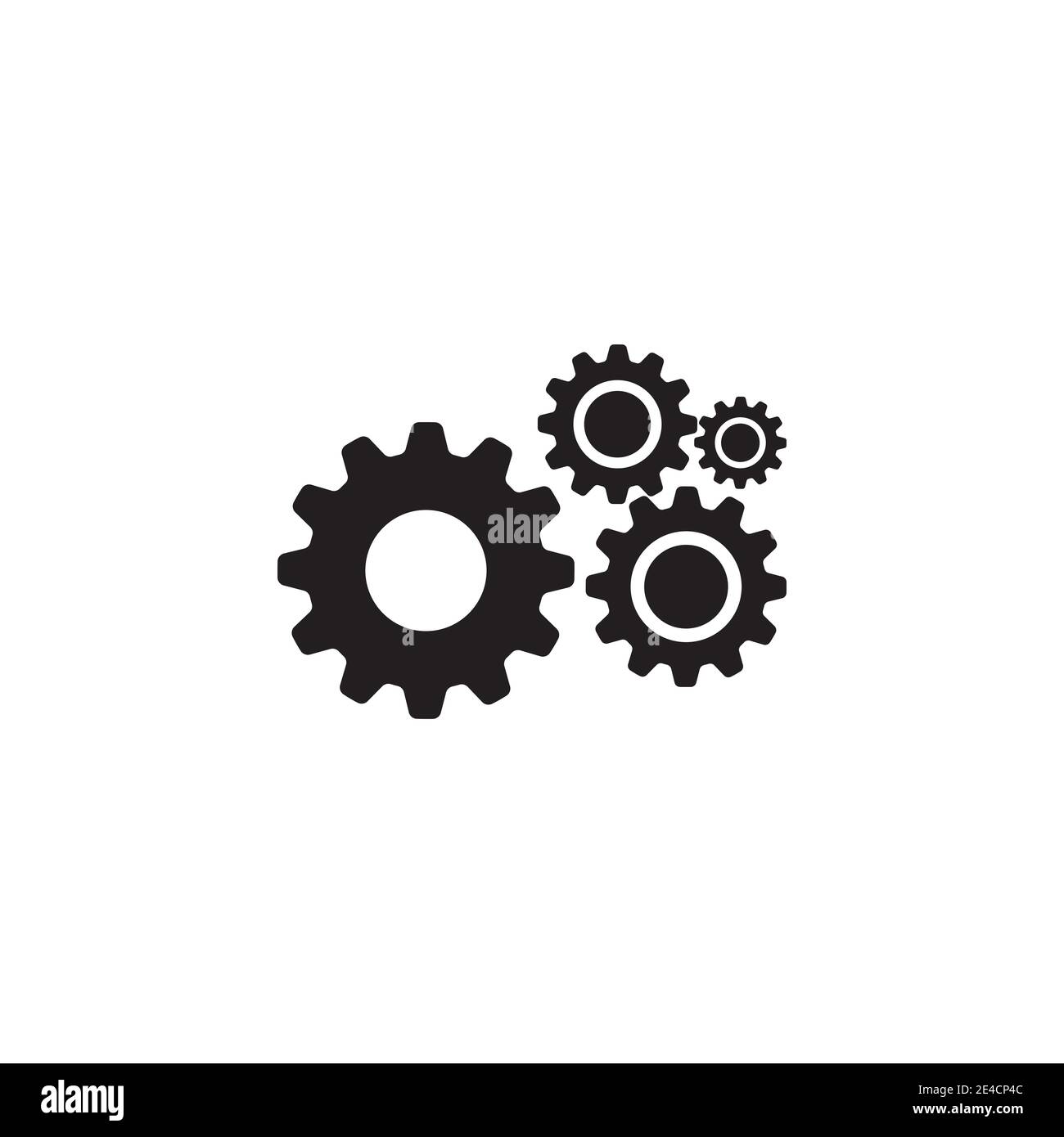 Gear Logo Template vector icon illustration design Stock Vector Image ...