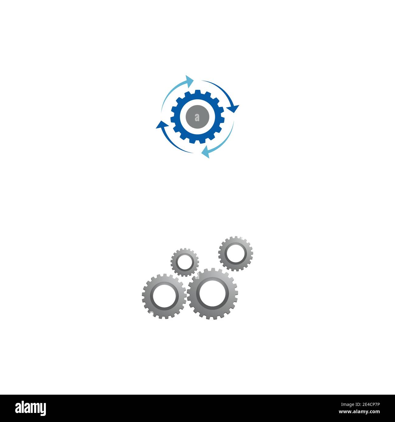 Gear Logo Template vector icon illustration design Stock Vector Image ...