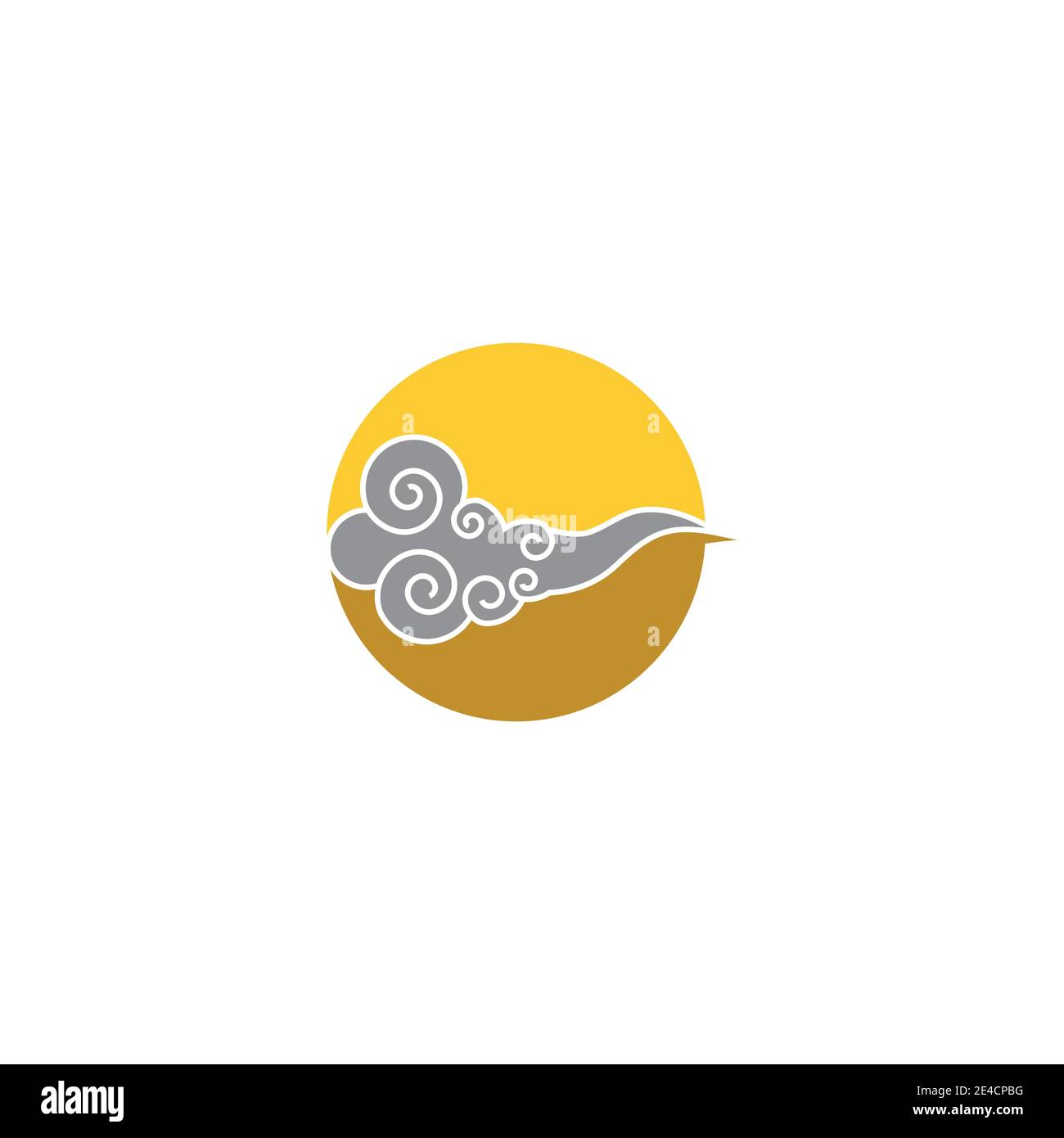 Chinese clouds Logo Template vector symbol nature Stock Vector