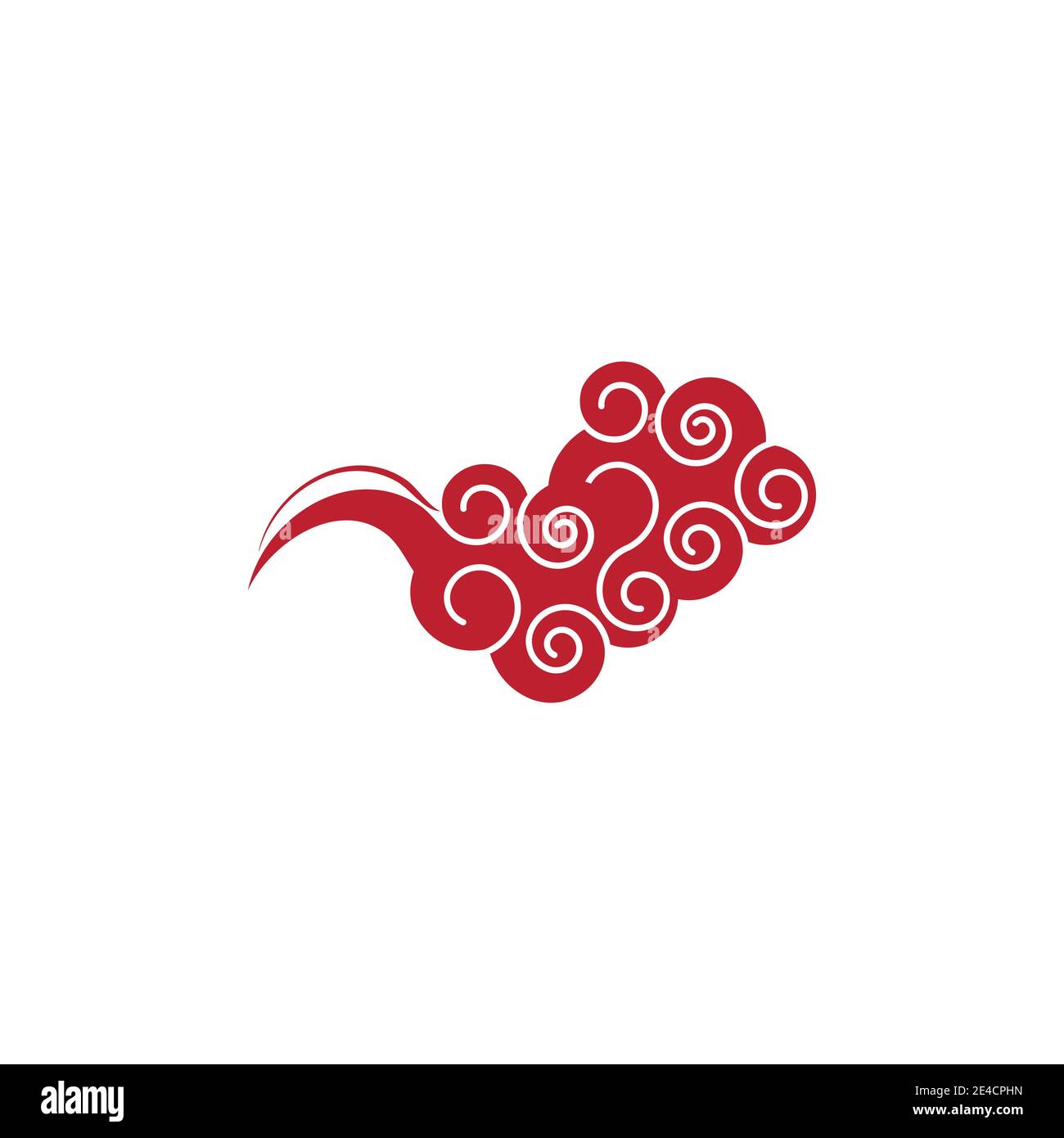 Chinese clouds Logo Template vector symbol nature Stock Vector
