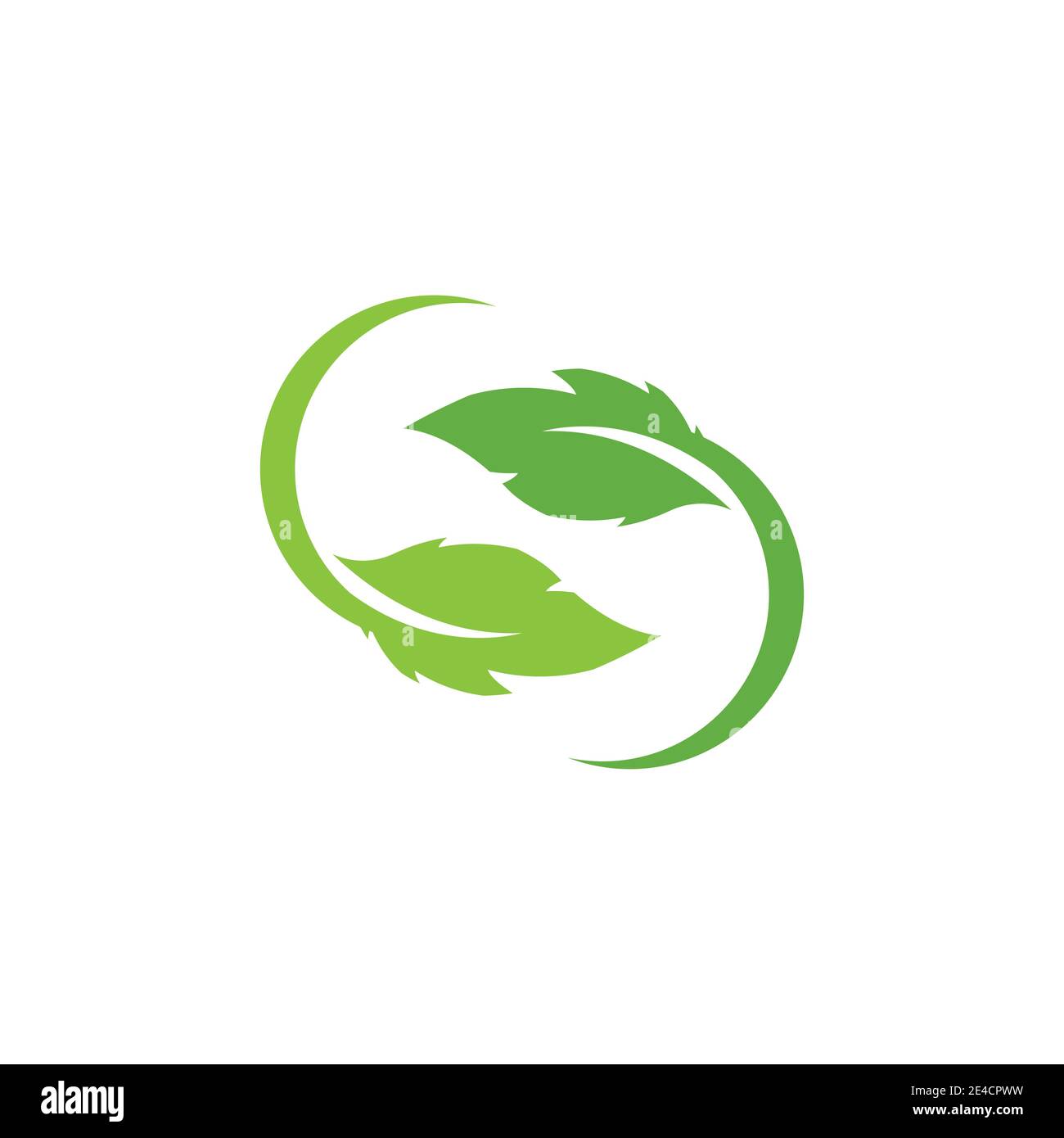 Leaf ecology Logo Template vector symbol nature Stock Vector Image ...