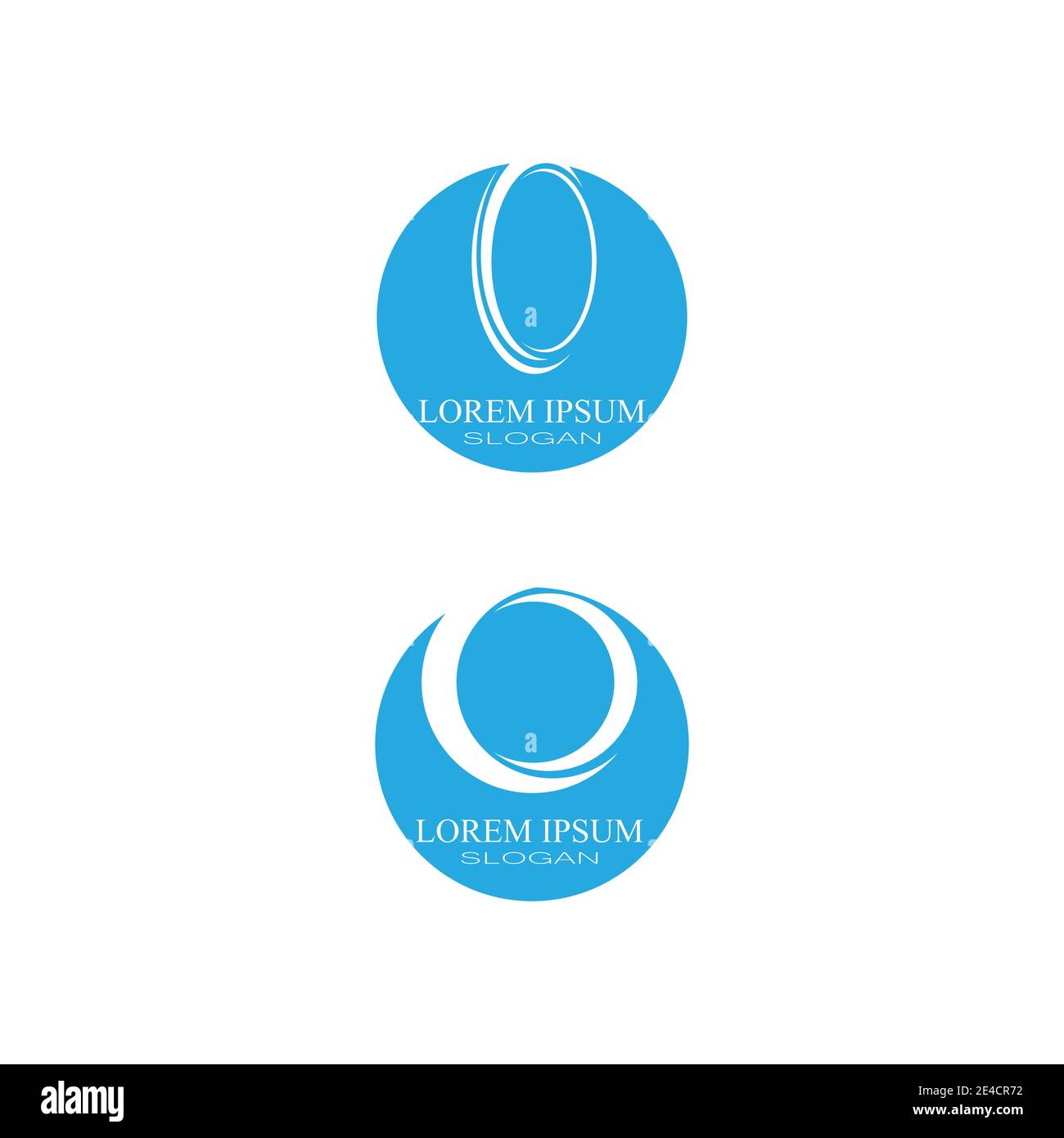 Cyclist logo template Bicycle vector design. Stock Vector