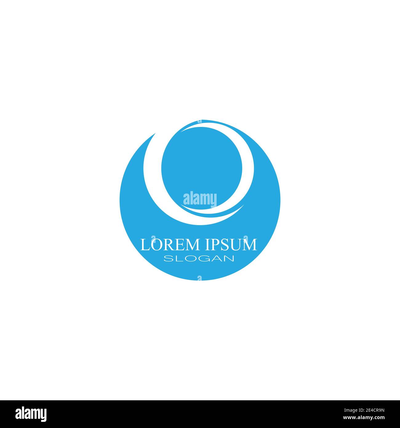 Cyclist logo template Bicycle vector design. Stock Vector