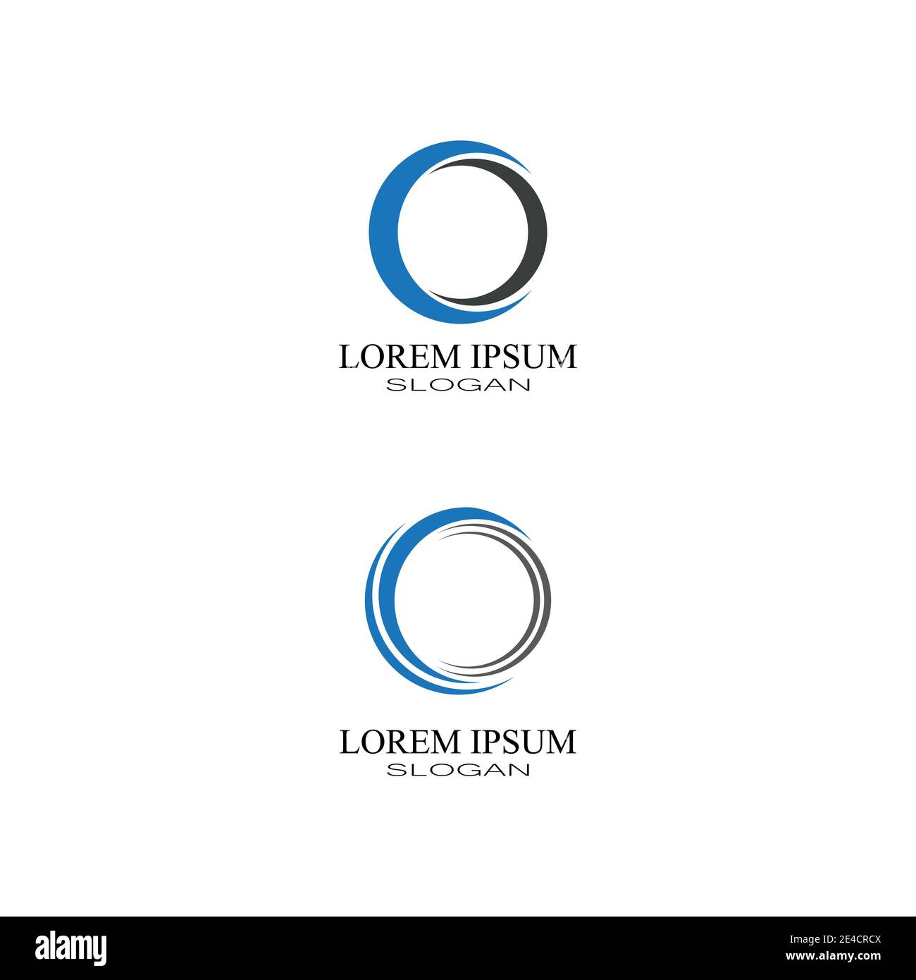 Cyclist logo template Bicycle vector design. Stock Vector