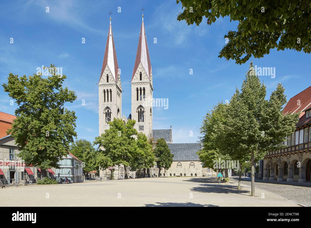 Gothic Cathedral St Stephanus and St. Sixtus, Halberstadt, Harz