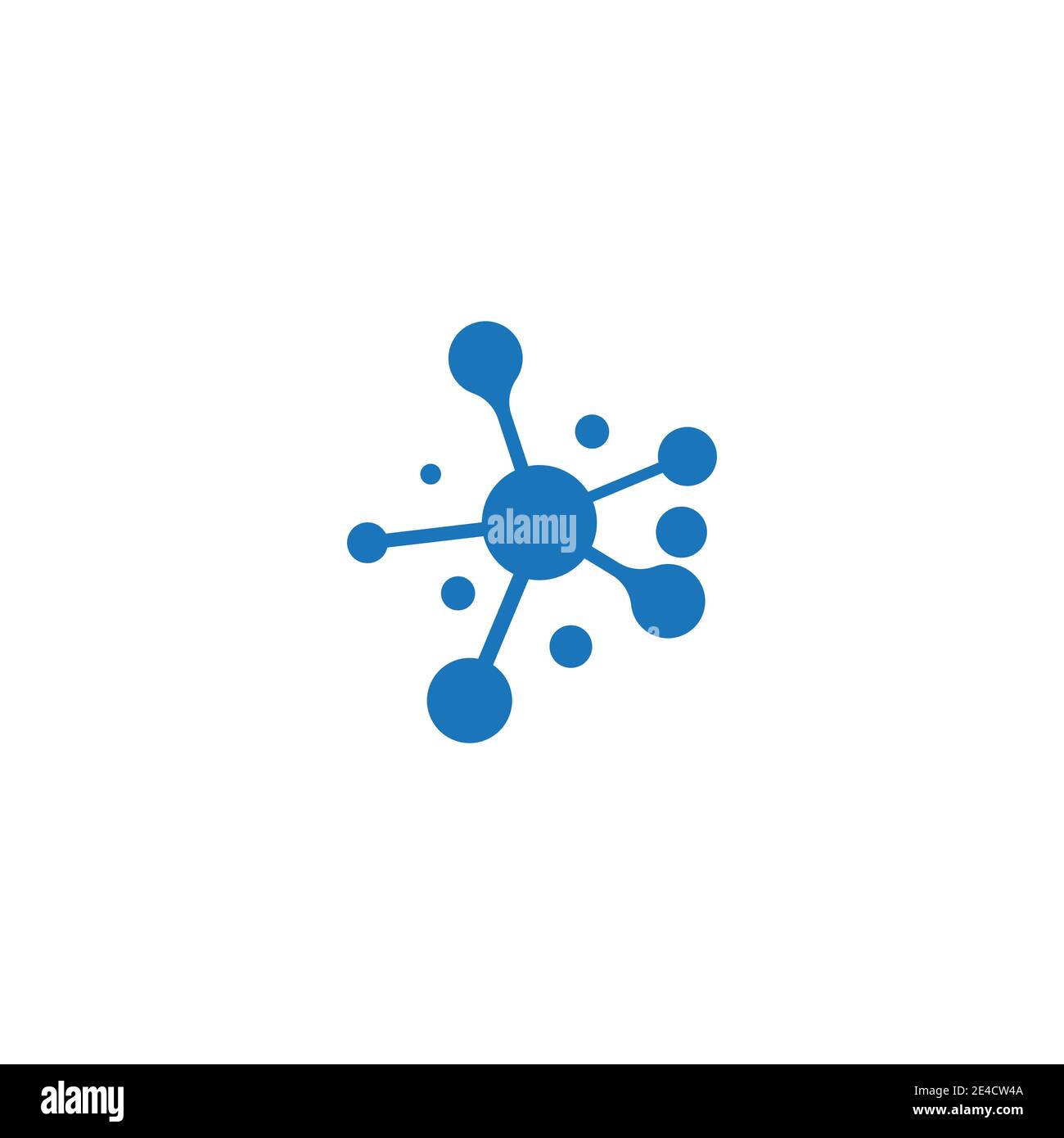 Molecule symbol logo template vector illustration design Stock Vector ...