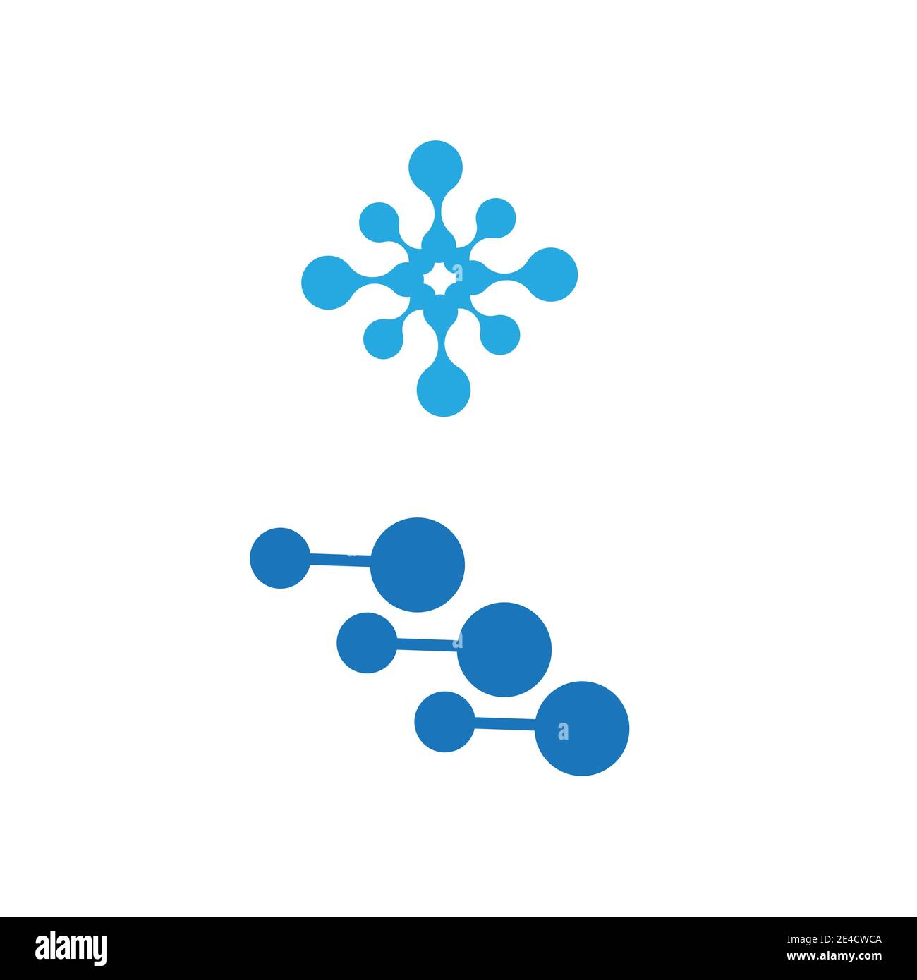 Molecule symbol logo template vector illustration design Stock Vector ...