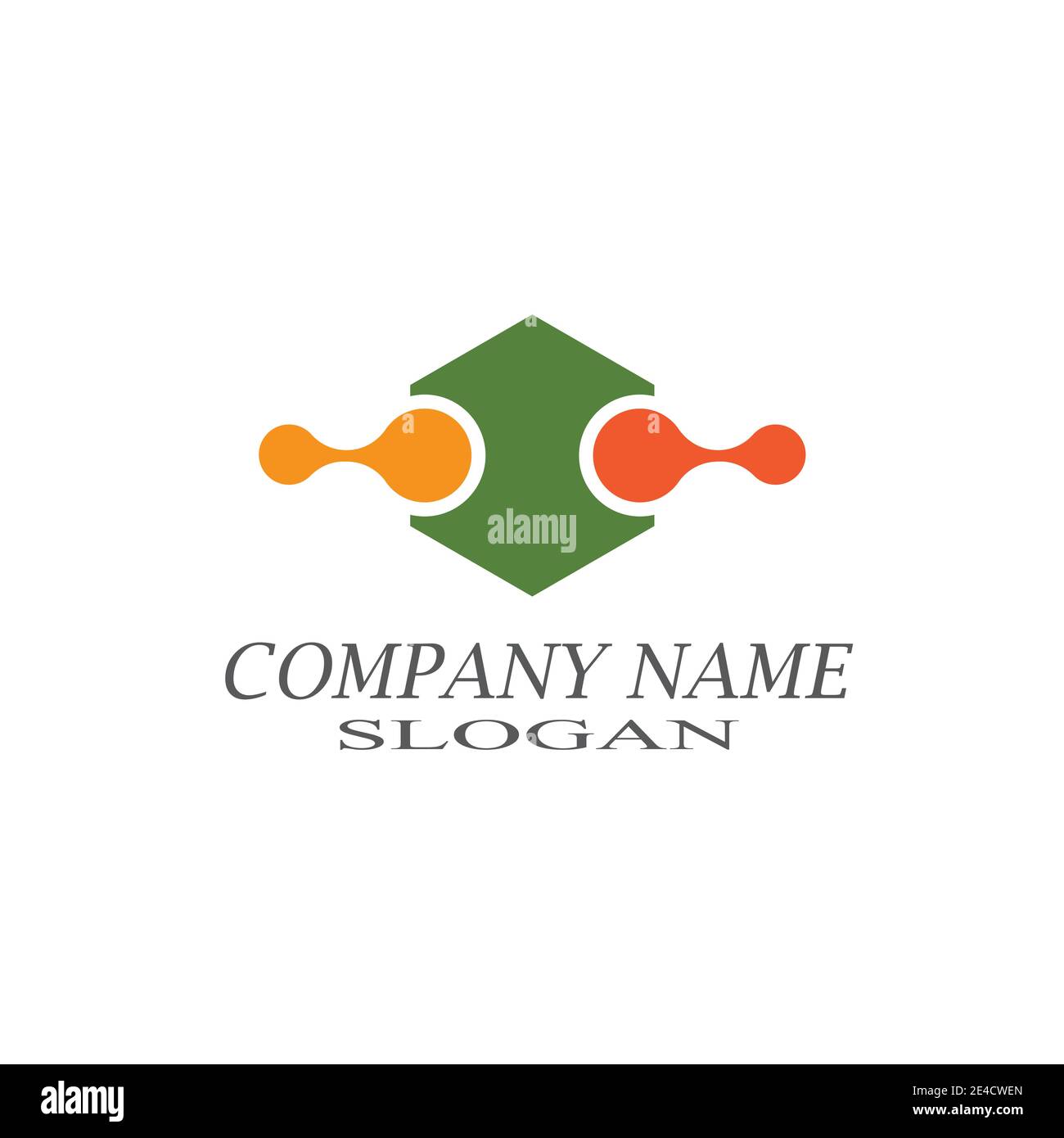 Molecule symbol logo template vector illustration design Stock Vector ...