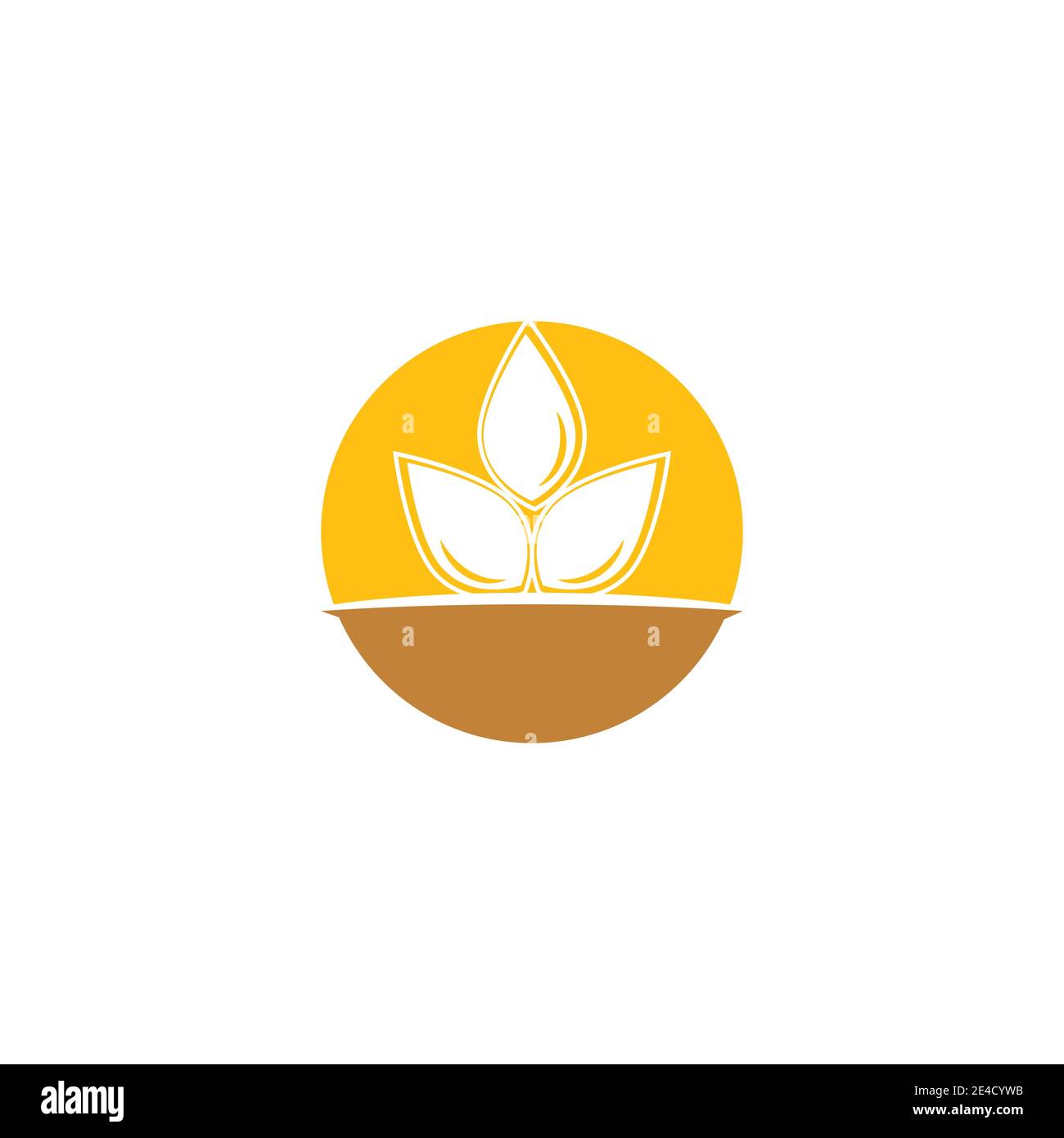 Wheat Logo Template vector symbol nature Stock Vector