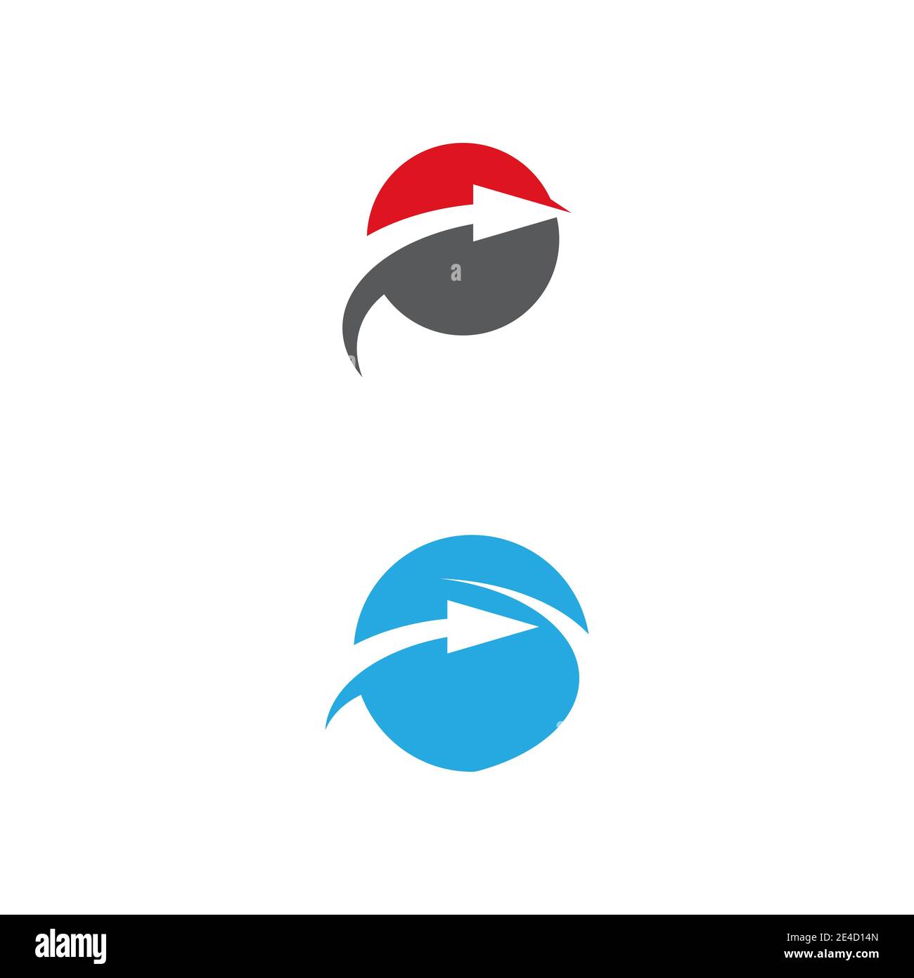 Arrow vector illustration icon Logo Template design Stock Vector