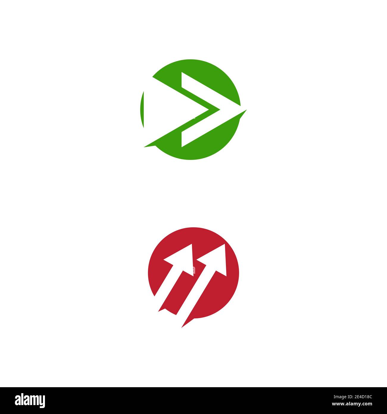 Arrow vector illustration icon Logo Template design Stock Vector Image ...