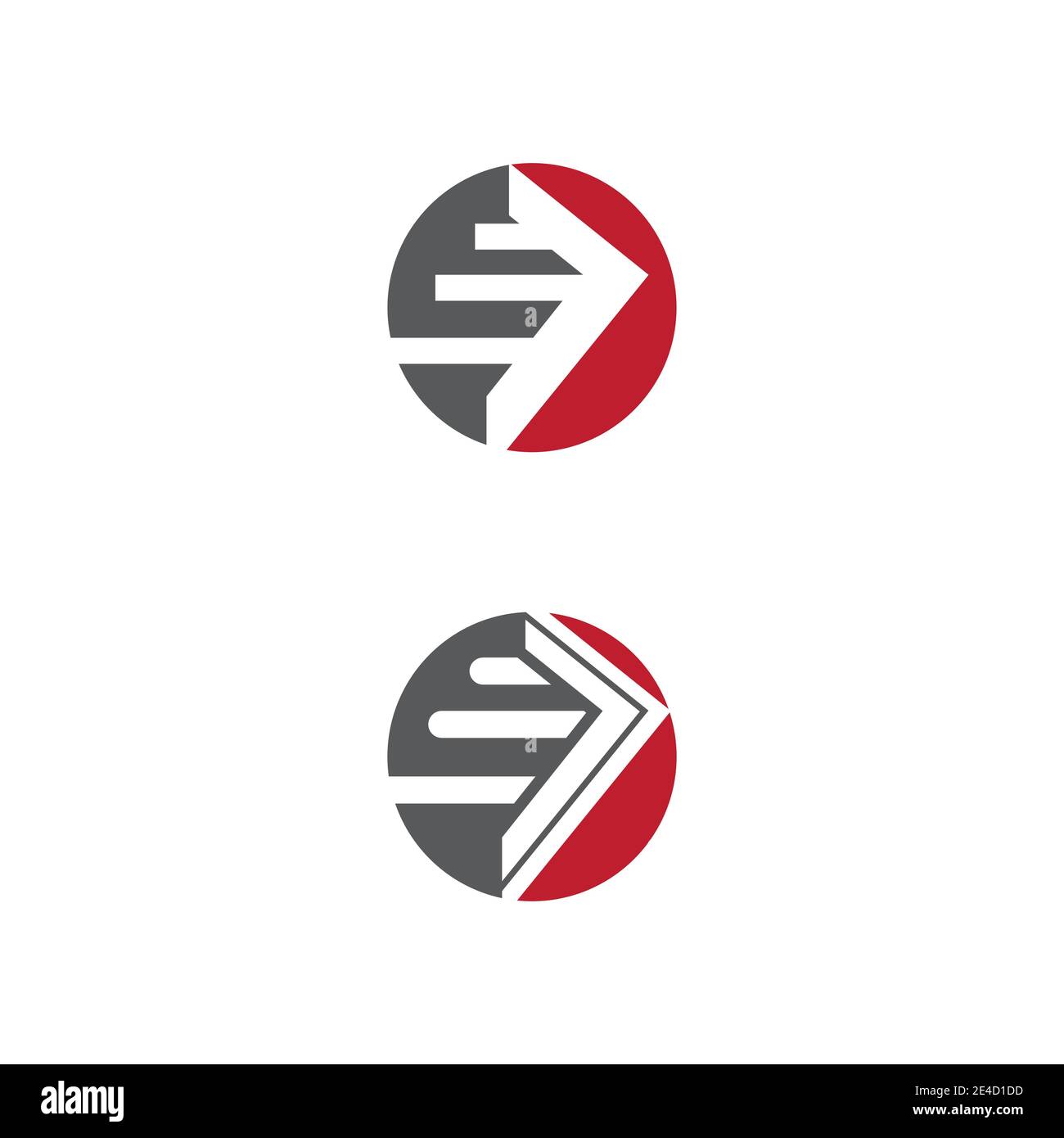 Arrow vector illustration icon Logo Template design Stock Vector Image ...