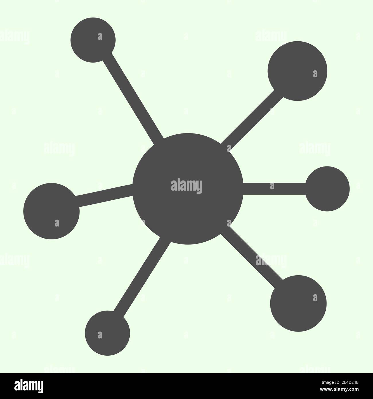 Grey background molecular model Stock Vector Images - Alamy