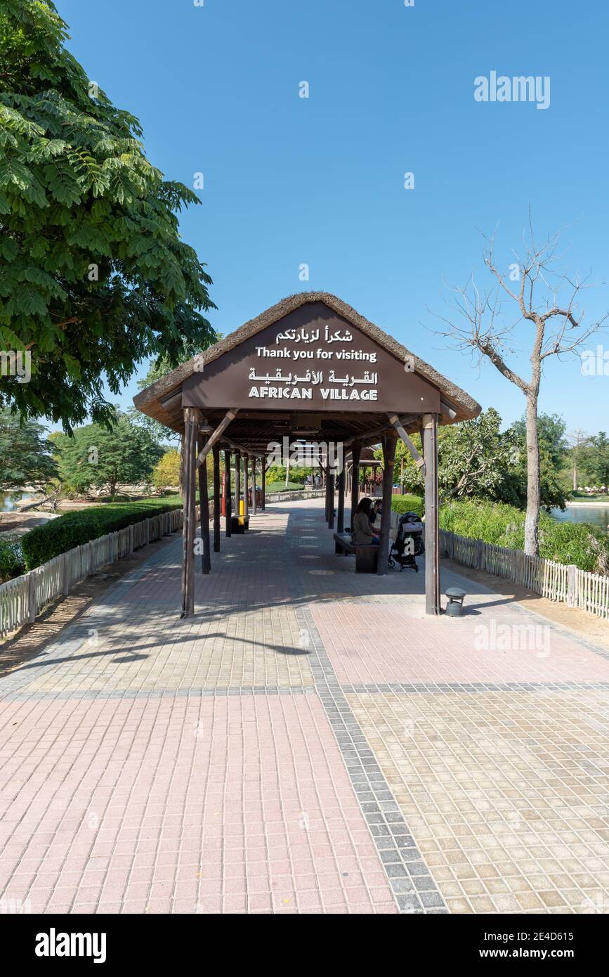 Dubai, United Arab Emirates January 22, 2021, Dubai Safari Park