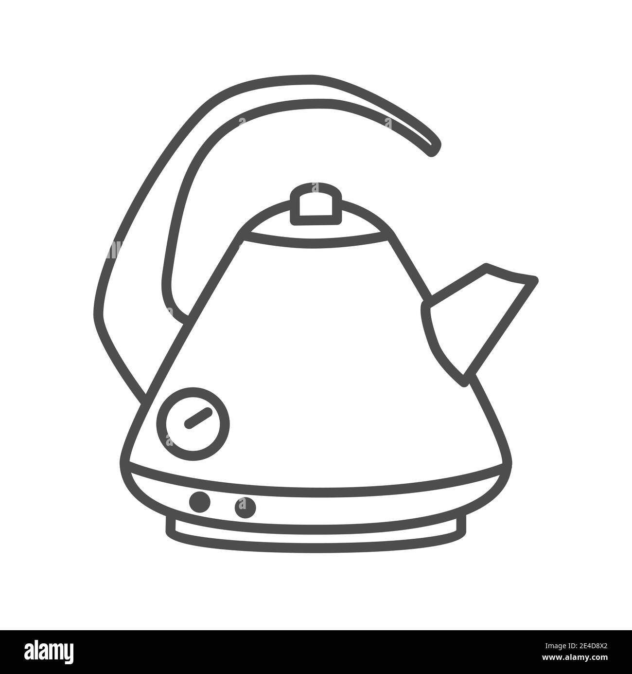 https://c8.alamy.com/comp/2E4D8X2/electric-kettle-thin-line-icon-kitchen-accessory-concept-teakettle-in-classic-style-sign-on-white-background-kettle-for-making-tea-icon-in-outline-2E4D8X2.jpg