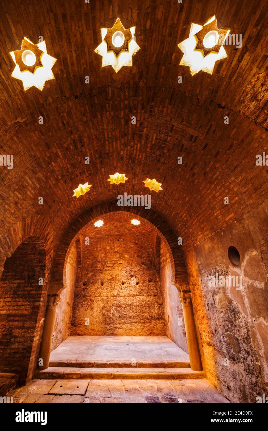 Arab Baths Cultural Center at Villardompardo Palace, Jaen city