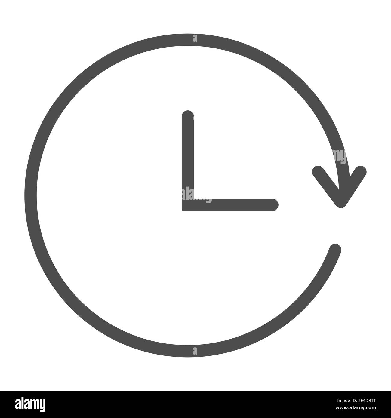 Repeat clock icon Stock Vector Images - Page 2 - Alamy