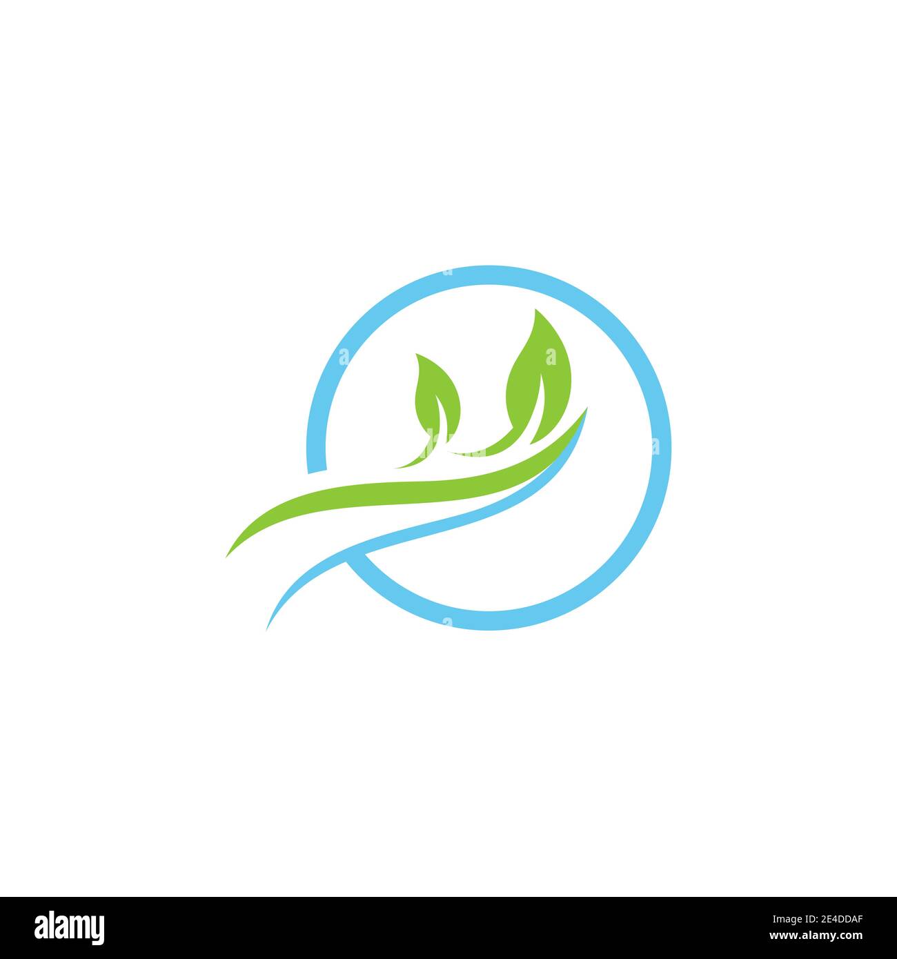 Leaf Logo Template vector symbol nature Stock Vector Image & Art - Alamy