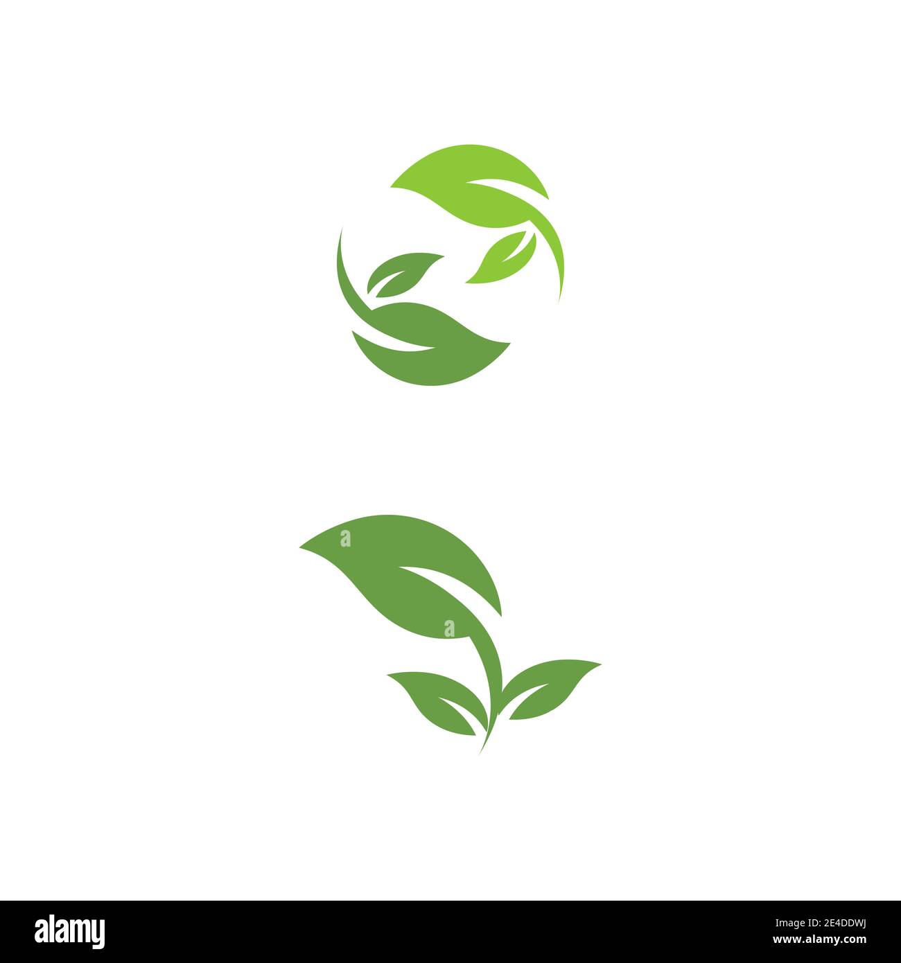 Leaf Logo Template vector symbol nature Stock Vector Image & Art - Alamy