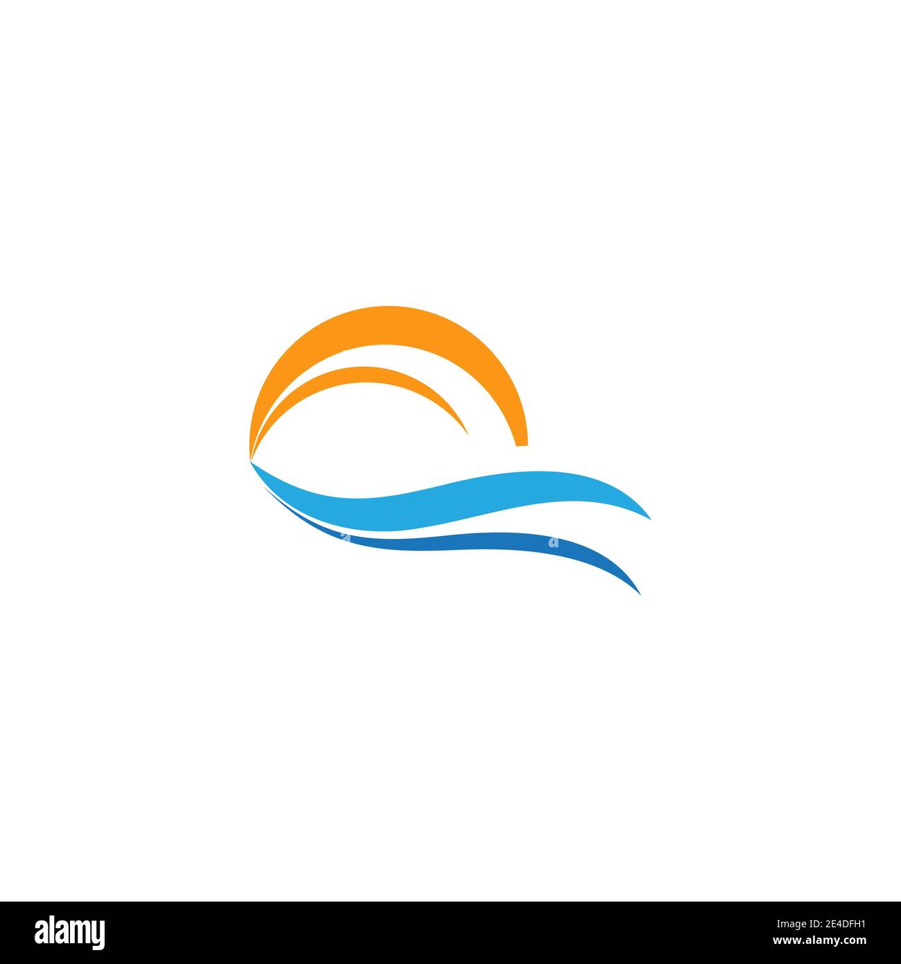 Sun Vector illustration Icon Logo Template design Stock Vector