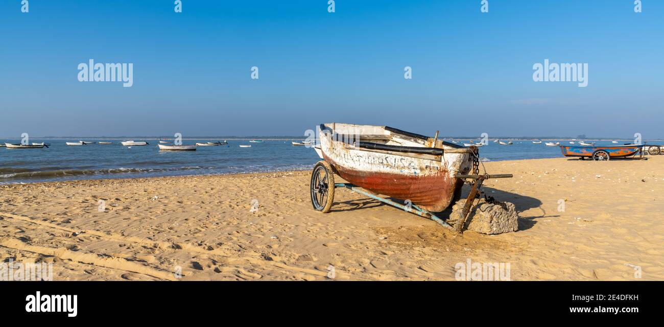 Old wooden fishing boats on the beach hi-res stock photography and ...