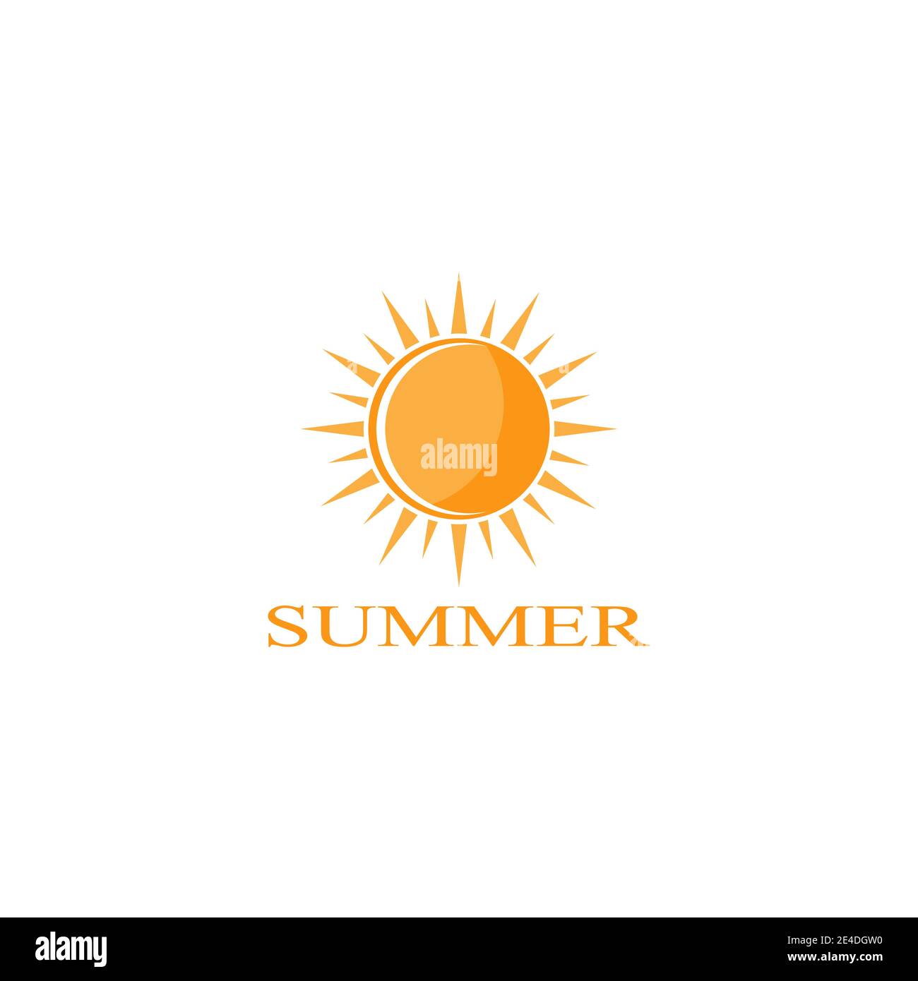 Sun Vector illustration Icon Logo Template design Stock Vector