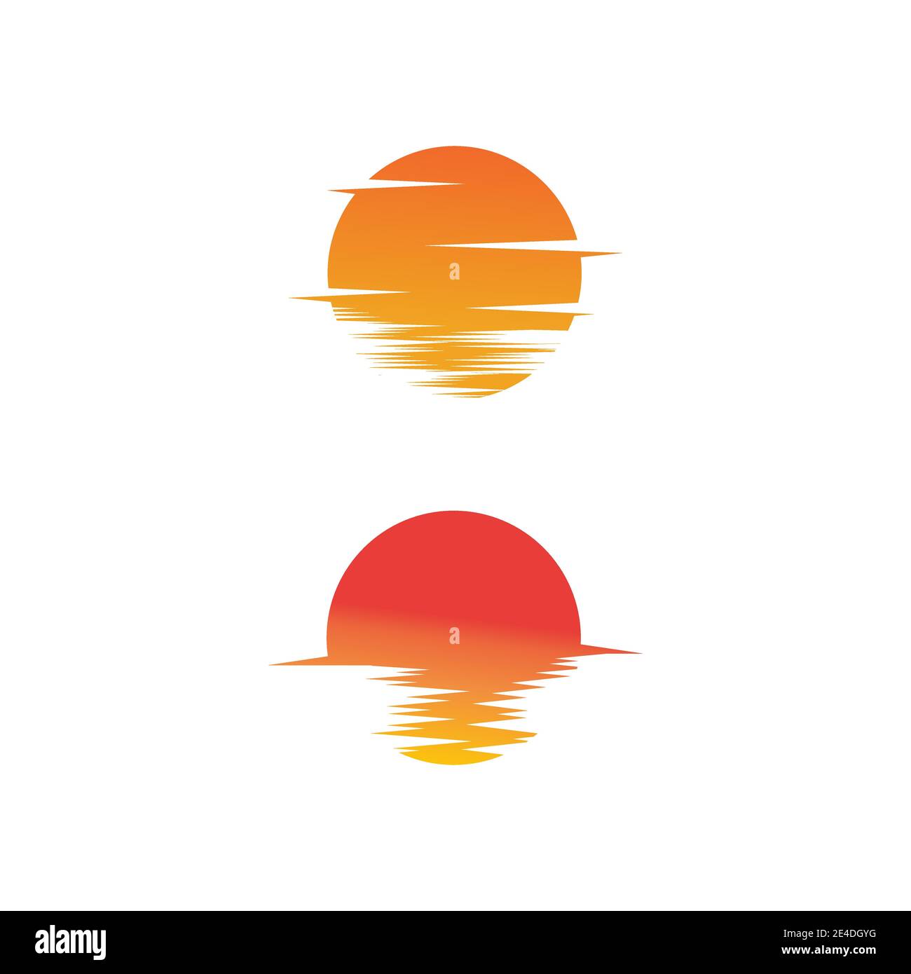 Sun Vector illustration Icon Logo Template design Stock Vector