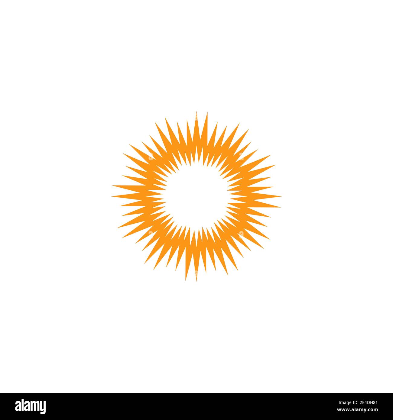 Sun Vector illustration Icon Logo Template design Stock Vector