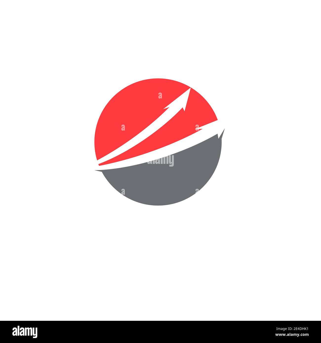 Arrow vector illustration icon Logo Template design Stock Vector