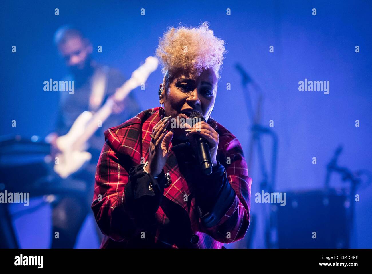 Emeli Sandé performs live on stage at the O2 Brixton Academy, London.  Picture date: Stock Photo