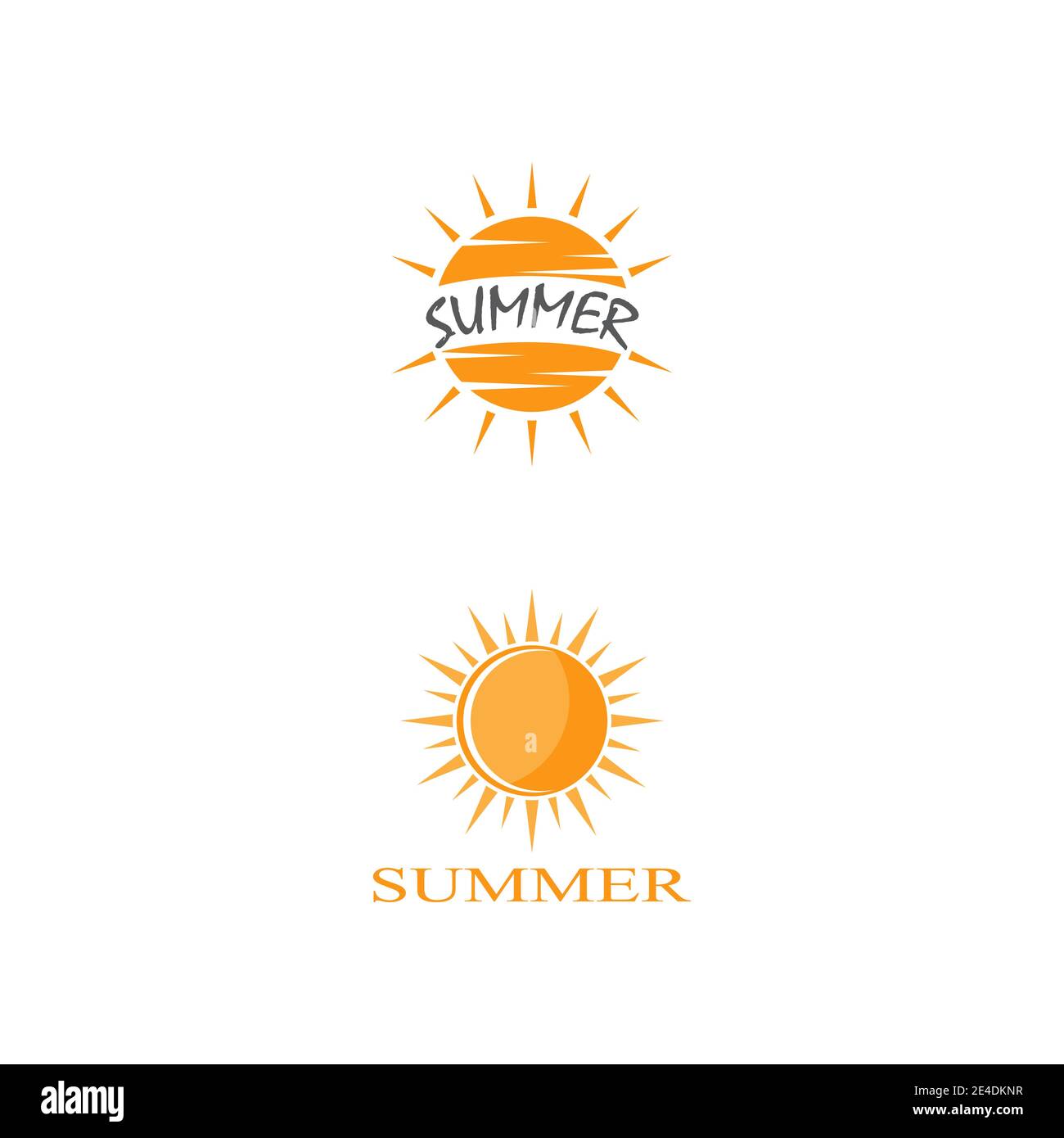 Sun Vector illustration Icon Logo Template design Stock Vector