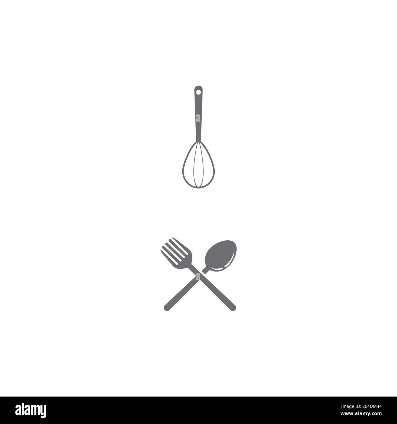 Kitchen icon cooking tools vector flat design Stock Vector Image & Art ...