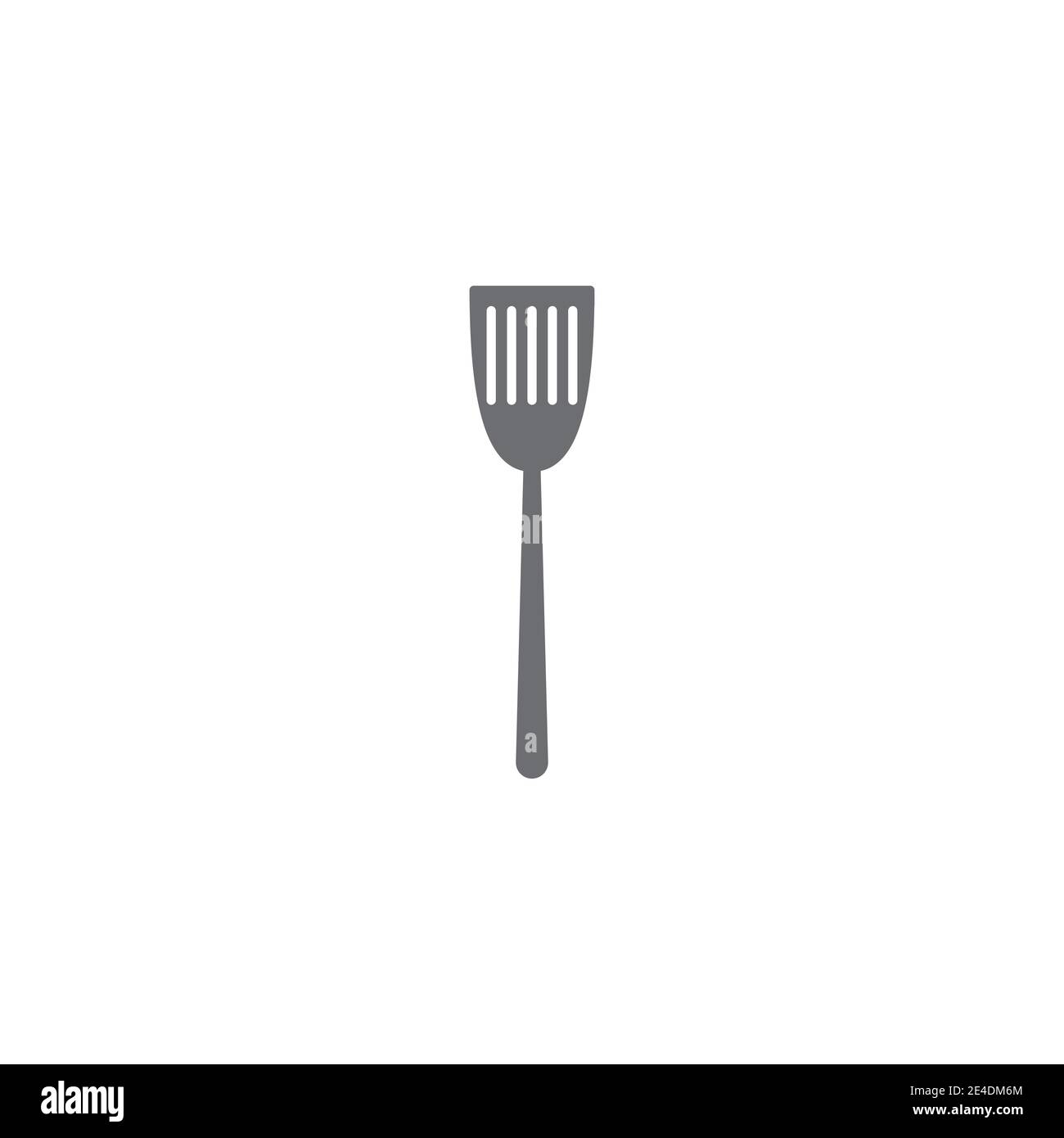 Kitchen icon cooking tools vector flat design Stock Vector