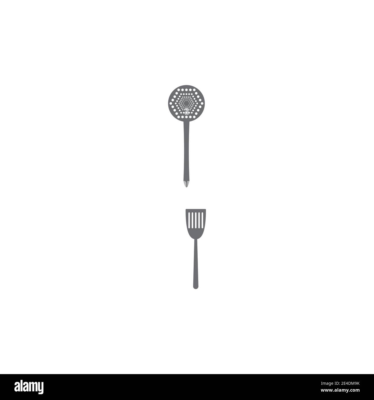 Kitchen icon cooking tools vector flat design Stock Vector Image & Art ...