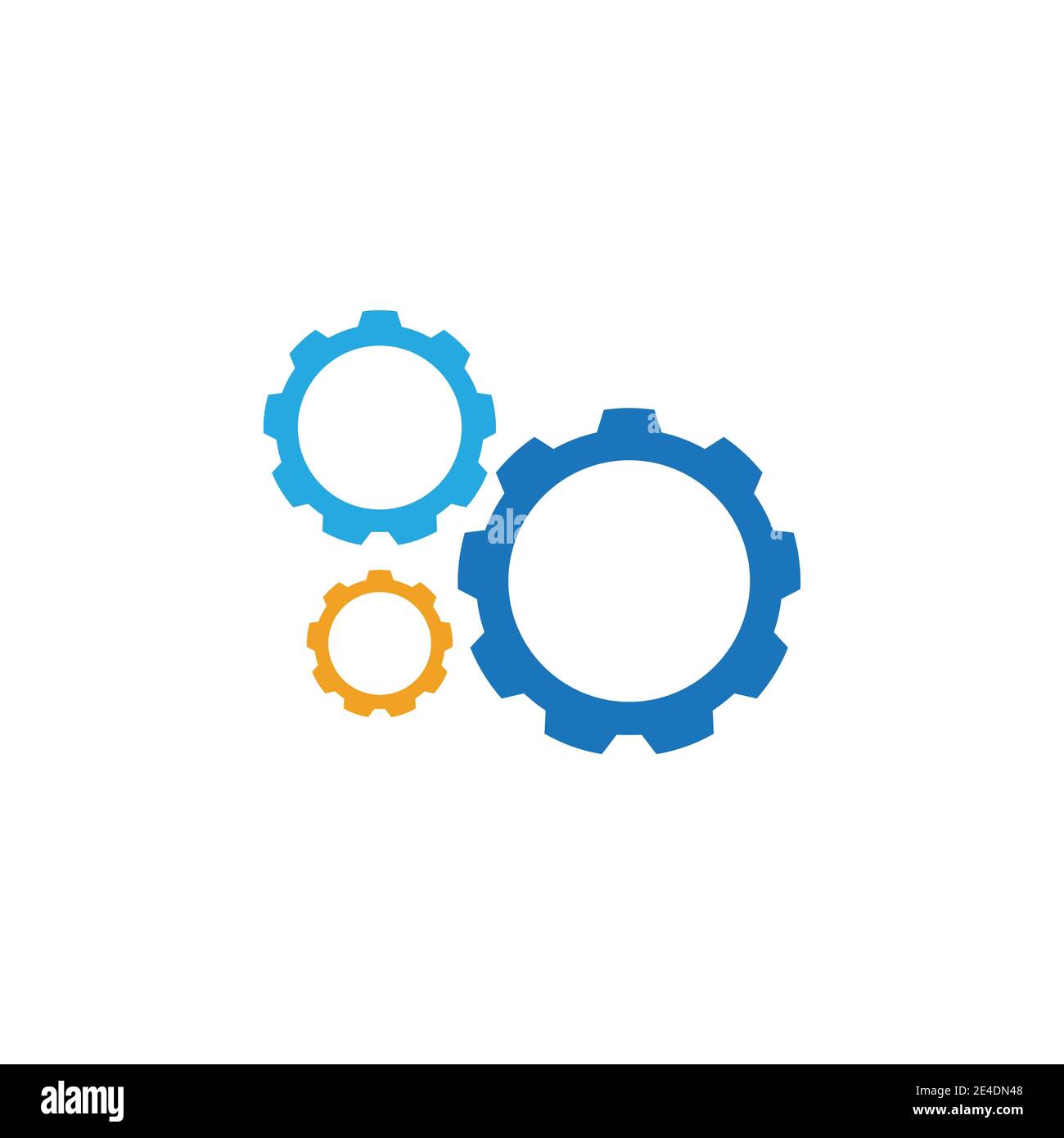 Gear Logo Template vector icon illustration design Stock Vector Image ...