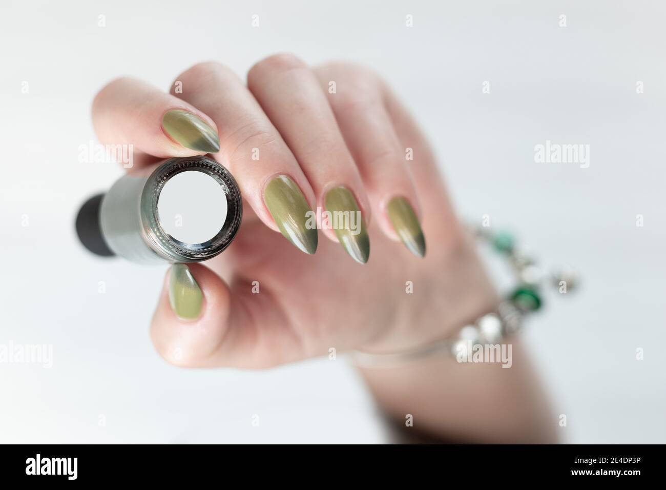 Lime Green Nail Glitter - Lecenté - Gel Nail Polish & Nail Art