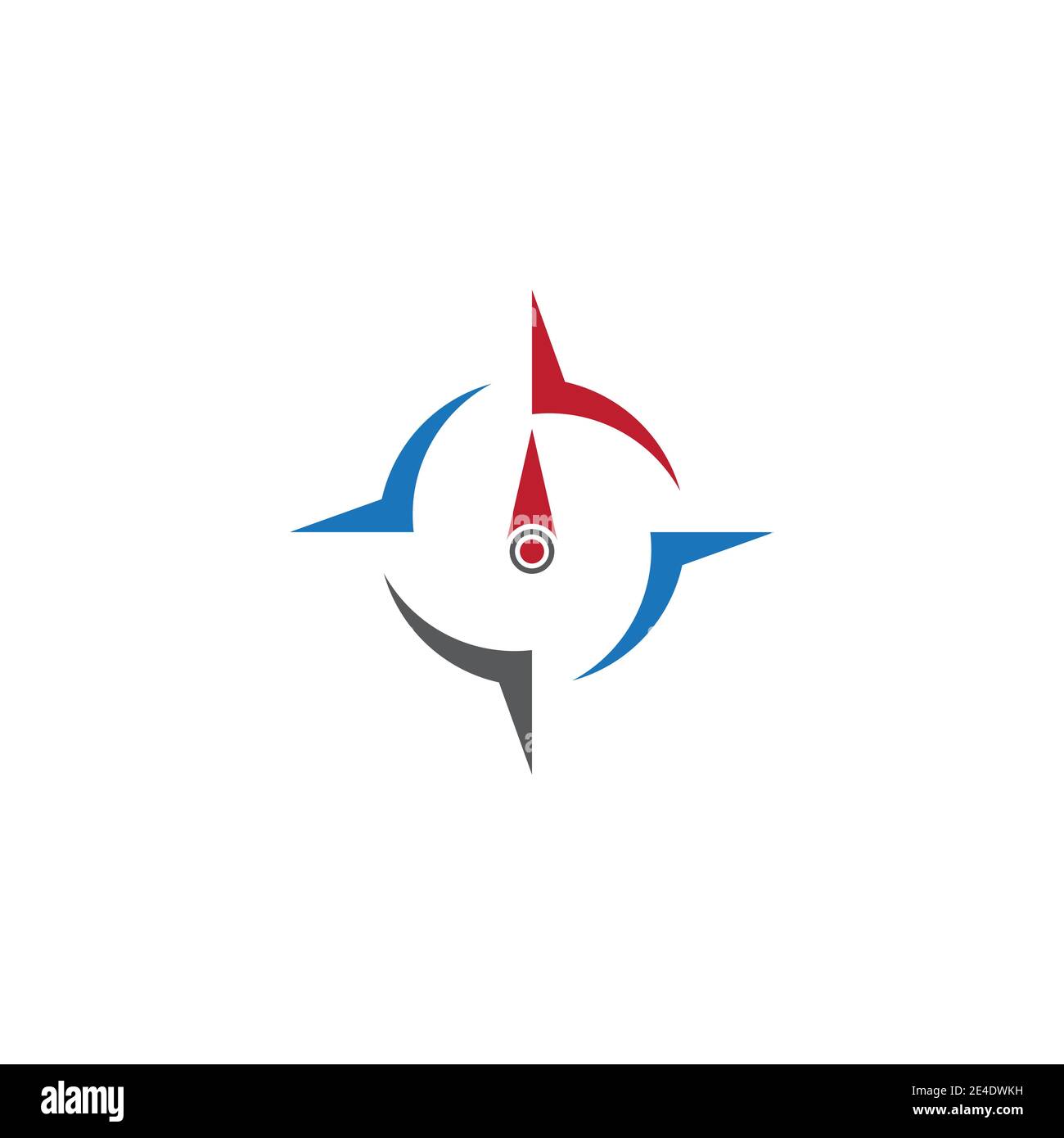 compass Logo Template vector symbol nature Stock Vector