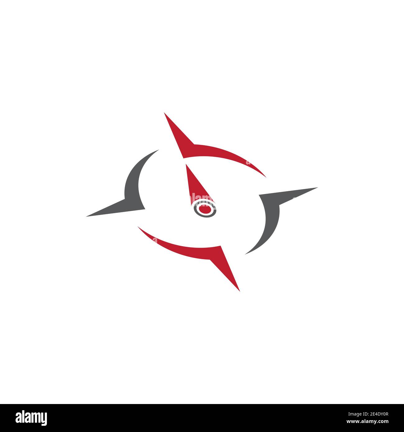 compass Logo Template vector symbol nature Stock Vector