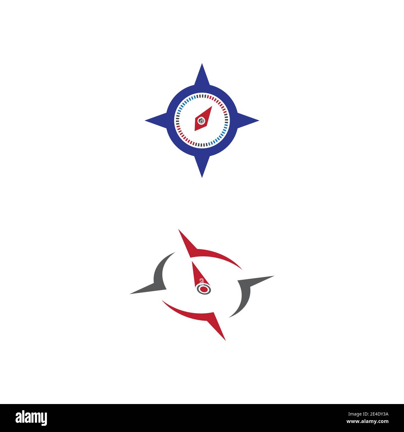 compass Logo Template vector symbol nature Stock Vector