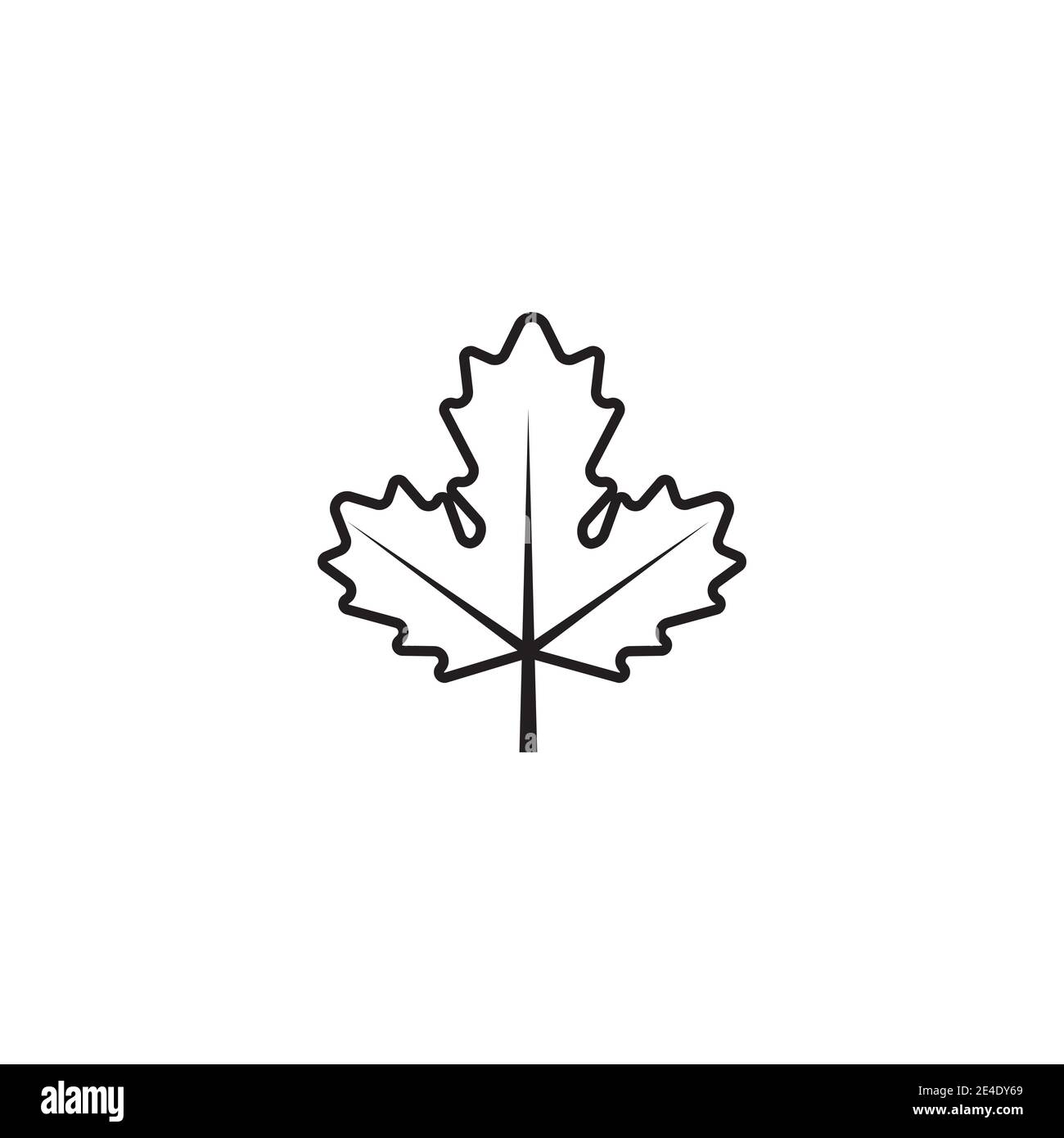 Maple leaf vector illustration design template Stock Vector Image & Art ...