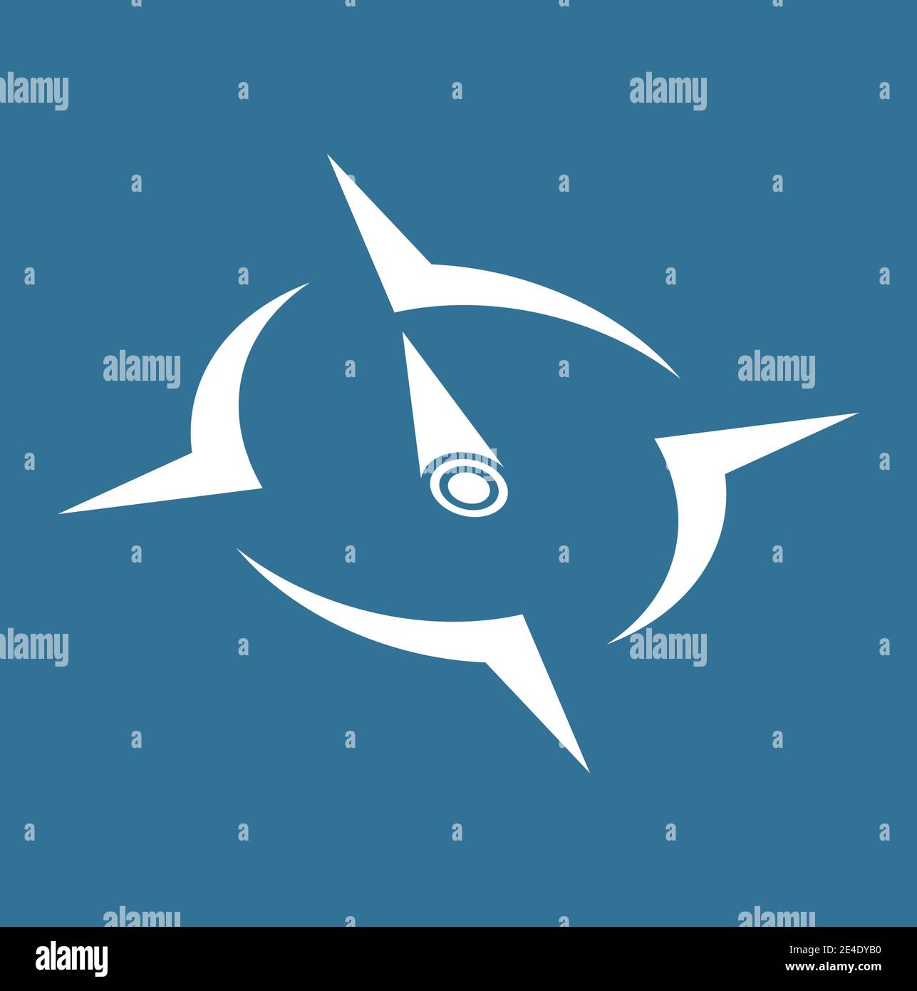 compass Logo Template vector symbol nature Stock Vector