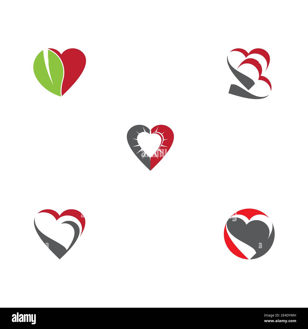 Beauty Love Vector icon illustration design Template Stock Vector