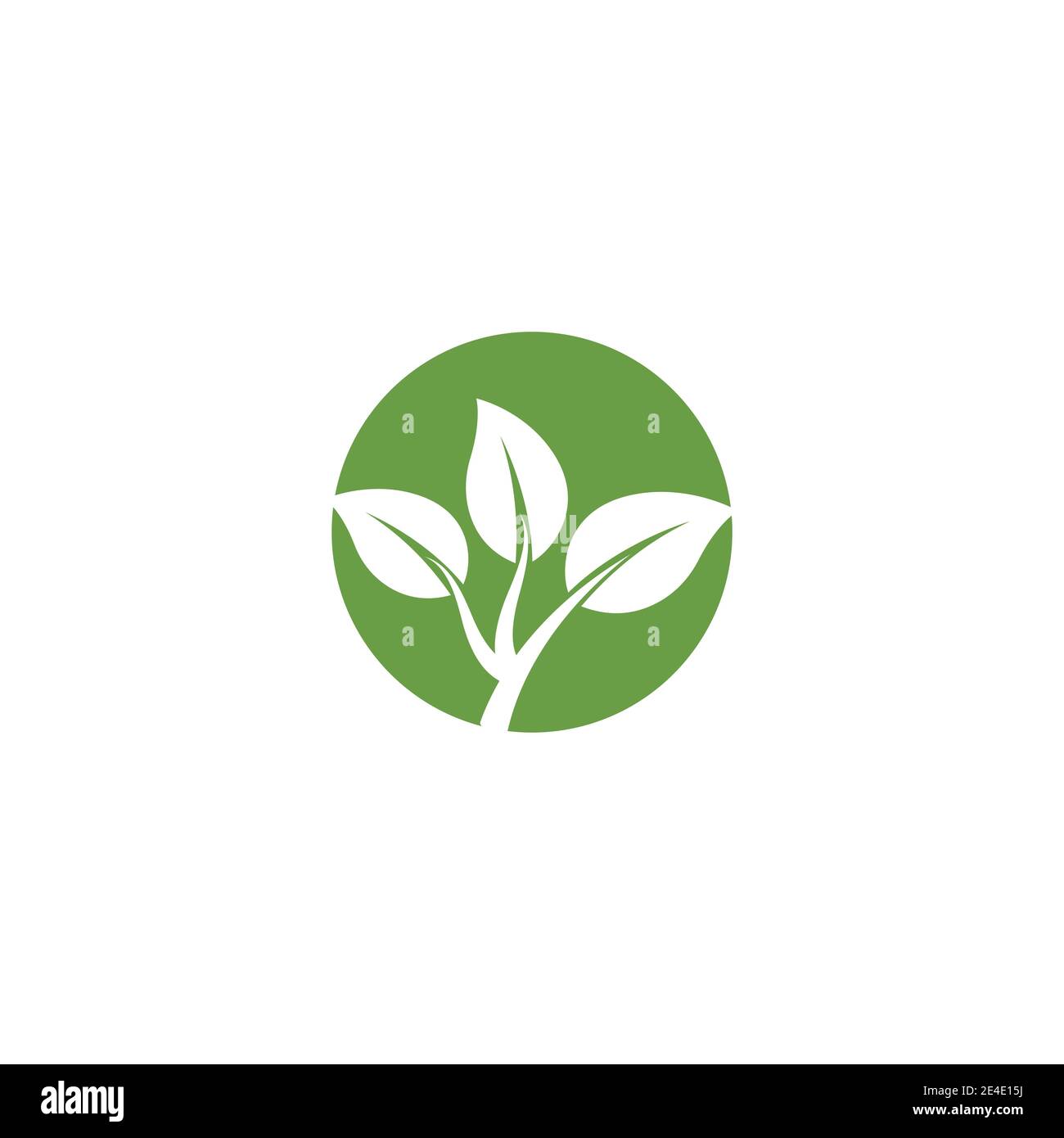 Leaf Logo Template vector symbol nature Stock Vector Image & Art - Alamy