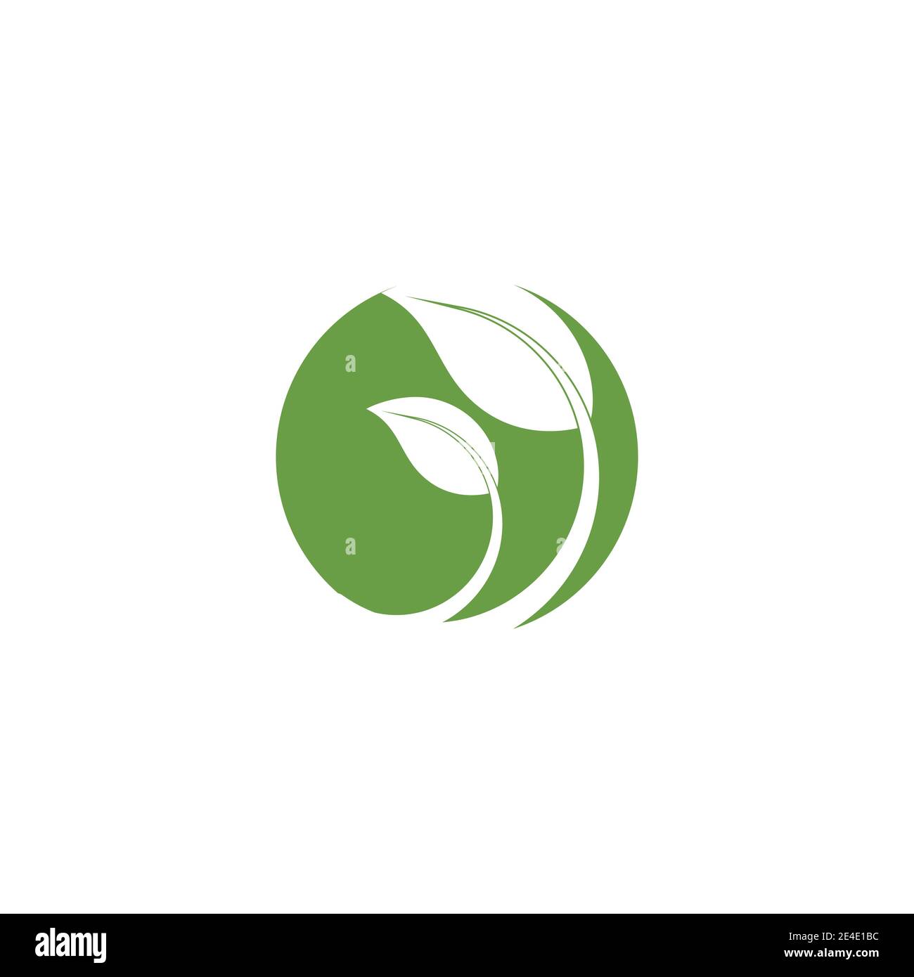 Leaf Logo Template vector symbol nature Stock Vector Image & Art - Alamy