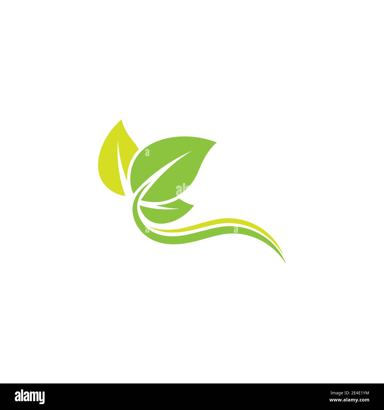 Leaf Logo Template vector symbol nature Stock Vector Image & Art - Alamy