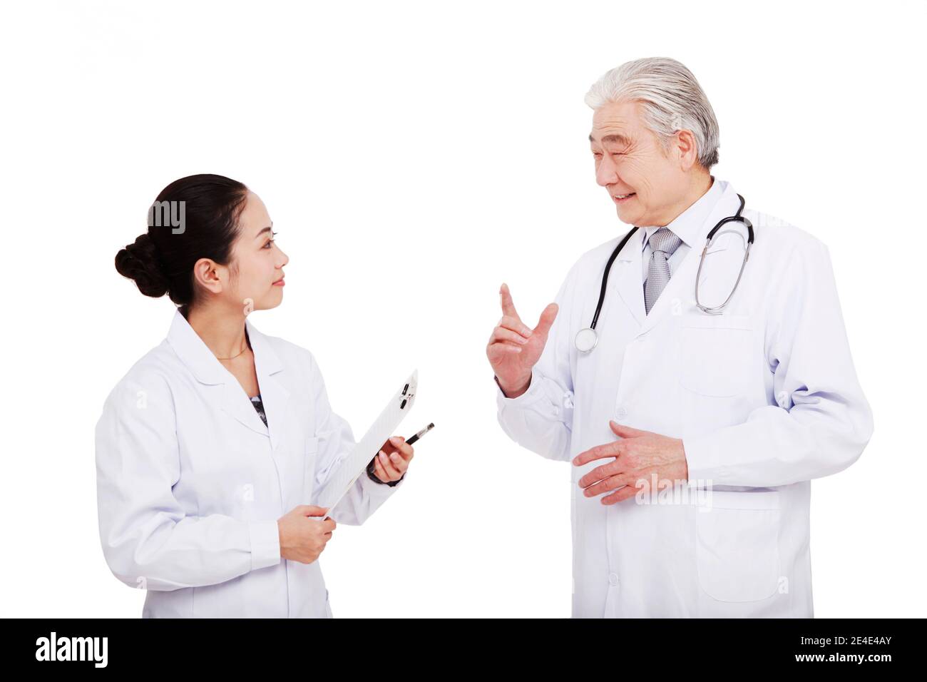 Portrait cheerful black doctor hi-res stock photography and images - Alamy
