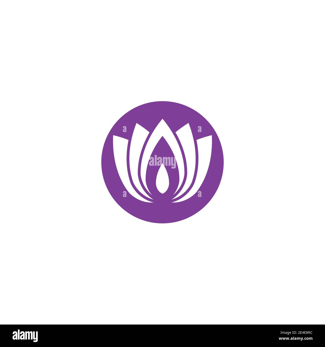 Beauty Vector lotus flowers design logo Template icon Stock Vector ...